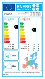 Vivax ACP-09CH25AEMIS klima uređaj, ACP-09CH25AEMI R32 - inv., 2.93kW BESPLATNA DOSTAVA - Slika 4