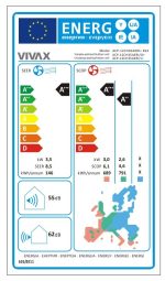 VIVAX COOL, klima uređaji, ACP-12CH35AERI+ R32 GOLD 3,81kw  besplatna dostava - Slika 6